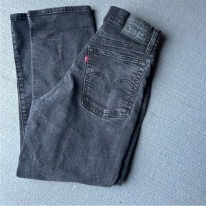 Levi's Women's High Rise Black Jeans